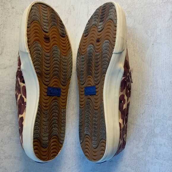 Keds x Elizabeth and‎ James Purple Floral Print Slip On Sneakers Shoes - Picture 12 of 12